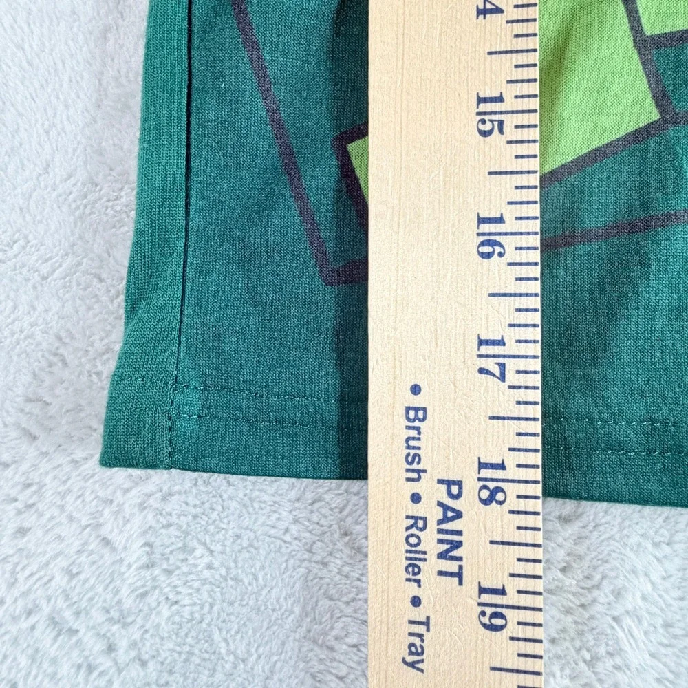 Minecraft Boys Long Sleeve Top‎ and Pants Pajama Set Green Size XS 4/5 NWT